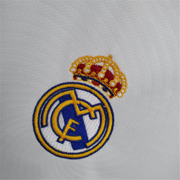 Real Madrid 21-22 Home White Soccer Jersey Football Shirt - Click Image to Close